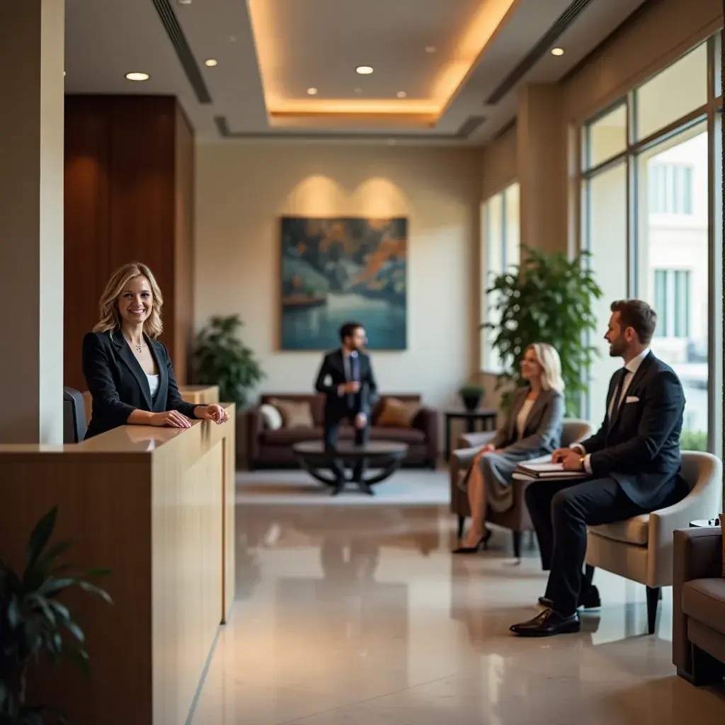 Immagine di un brainstorming tra professionisti in un ambiente di lavoro